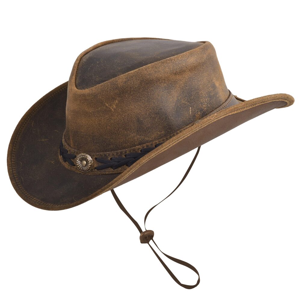 6641 Leather Cowboy hat & Durable Handcrafted Lightweight Shapeable Western